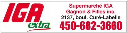 IGA Extra Gagnon & Filles Inc. à Laval